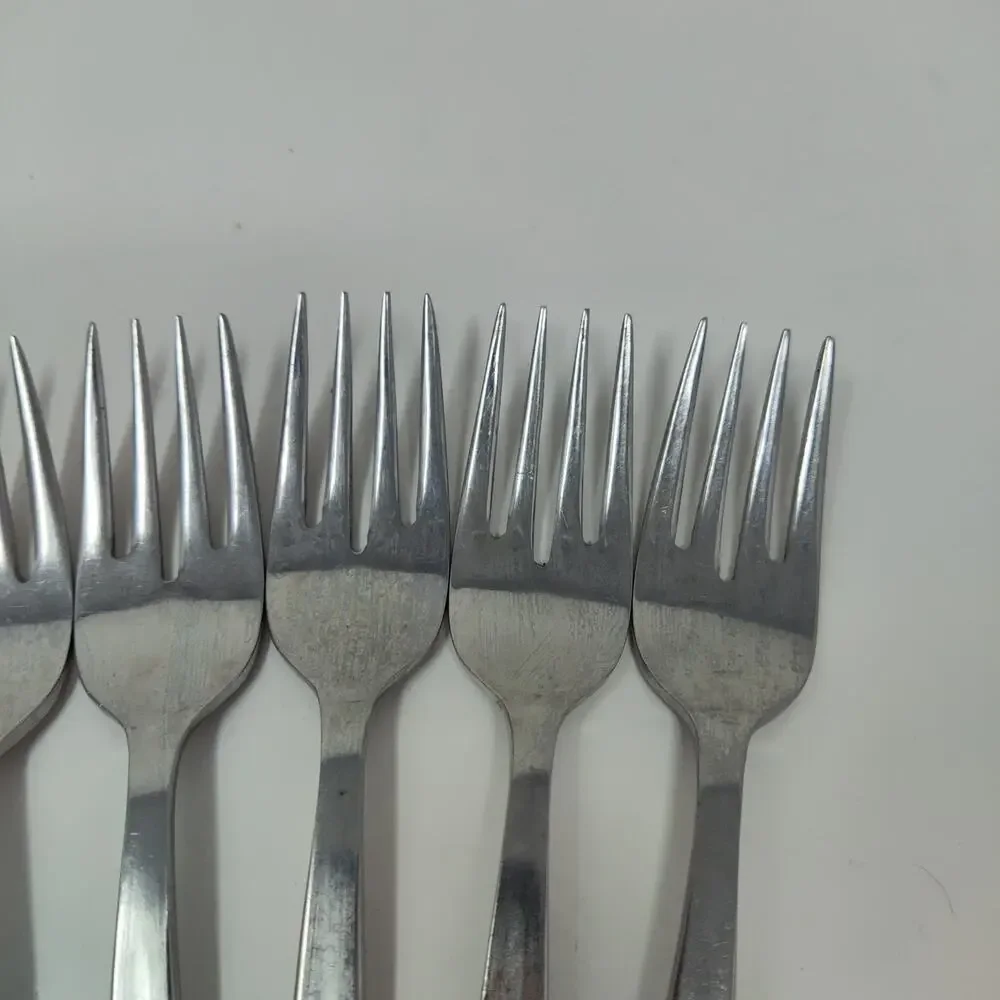 7X SF Hanford Forge Mystique Stainless Japan Silverware Salad Forks Flatware